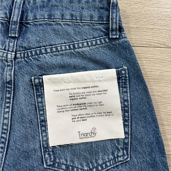 Triarchy Wide Leg High Rise Jeans - Picture 9 of 13